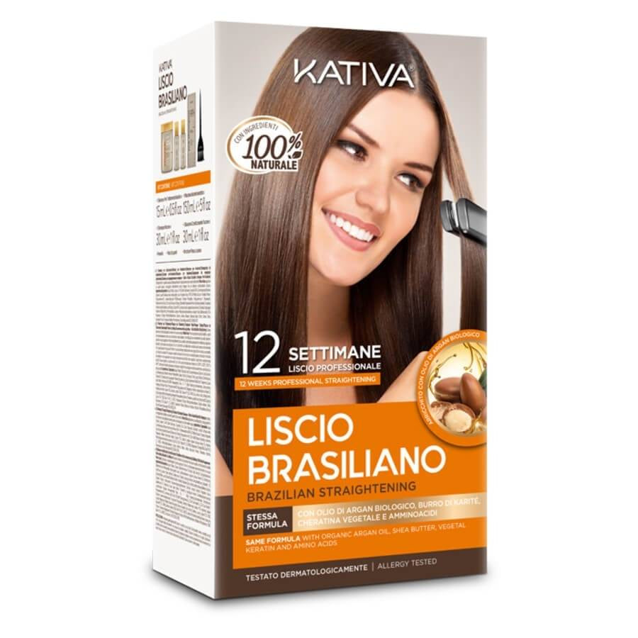 Kit Arancione Brazilian Straightening Kativa